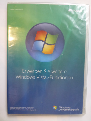 Windows vista anytime upgrade - vista,