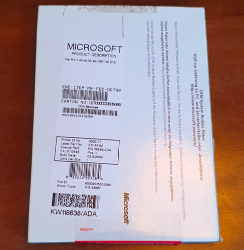 Microsoft windows - microsoft, 7